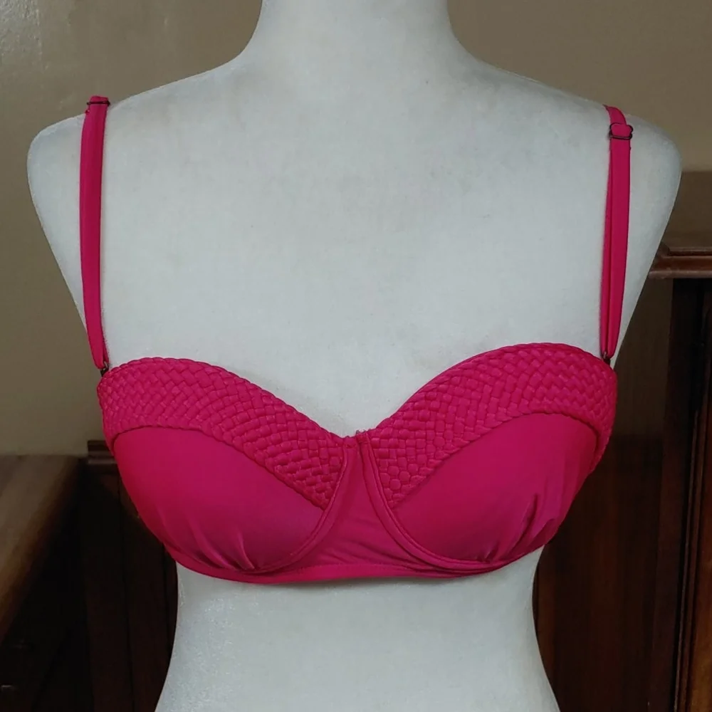 sofia by sofia vergara Braided Multi Way Bikini Top M - Picture 1 of 7